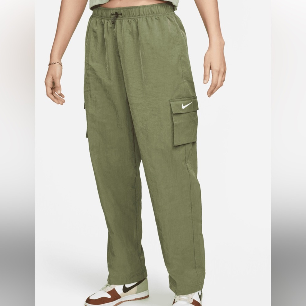 Nike Women Cargo Pants in Olive Green sz XL